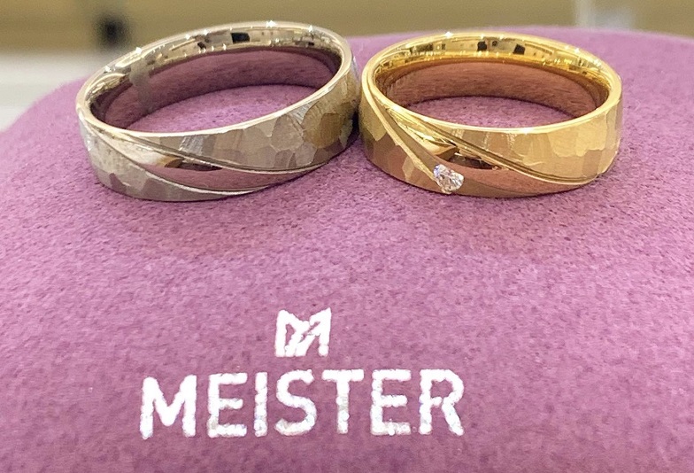 【京都市】関西初取り扱い！幅太結婚指輪をお探しの方におすすめなスイスの結婚指輪ブランド「マイスター」