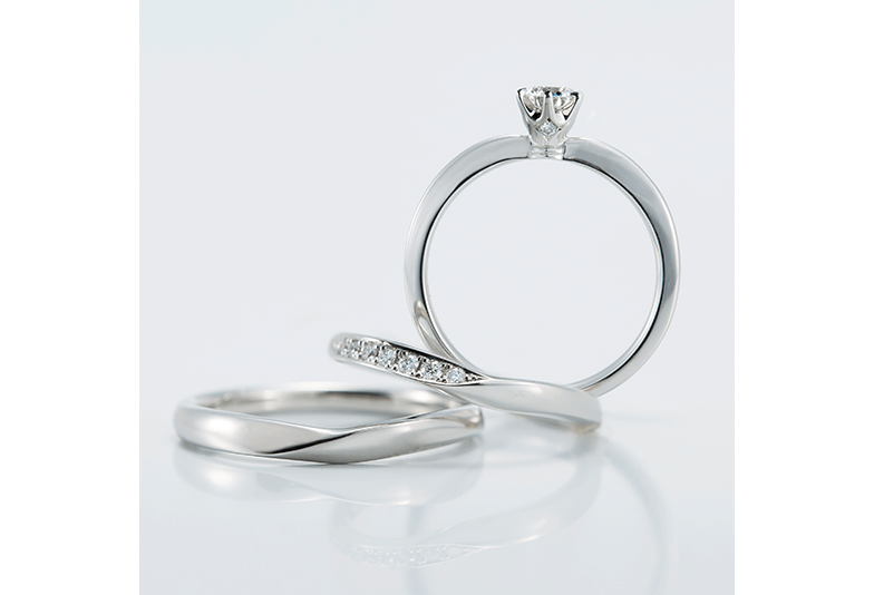 ロイヤル・アッシャーの婚約指輪と結婚指輪