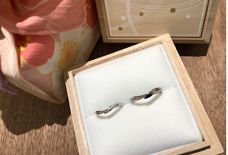 富山市で人気の結婚指輪ブランド萬時