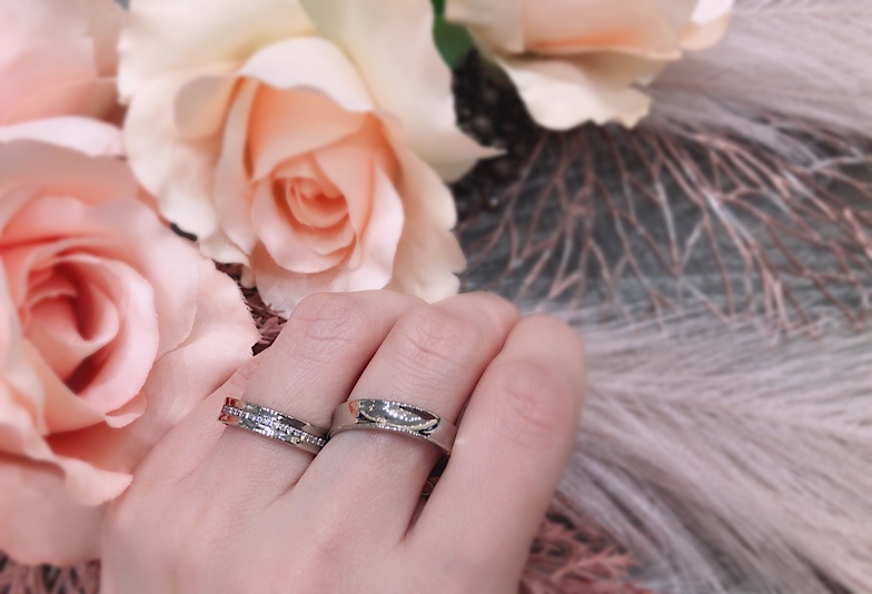 福井市で人気のセミオーダー結婚指輪が見られるお店、タケウチブライダル