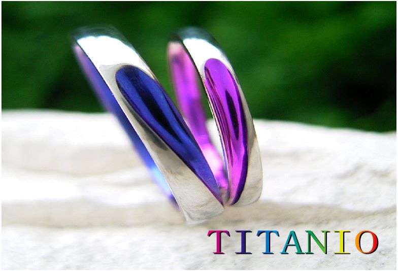 【和歌山市・海南市】軽くて強い。肌にやさしいリング TITANIO（ティタニオ）のリングをご紹介します
