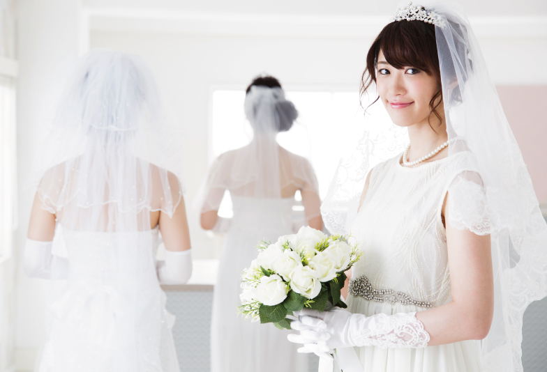 真珠ネックレス　結婚