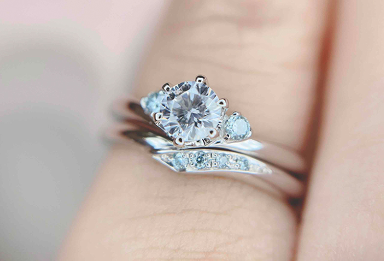 【浜松市】結婚指輪にカラーダイヤモンドってあり？実際に選んだ理由を先輩カップルに聞いてみました