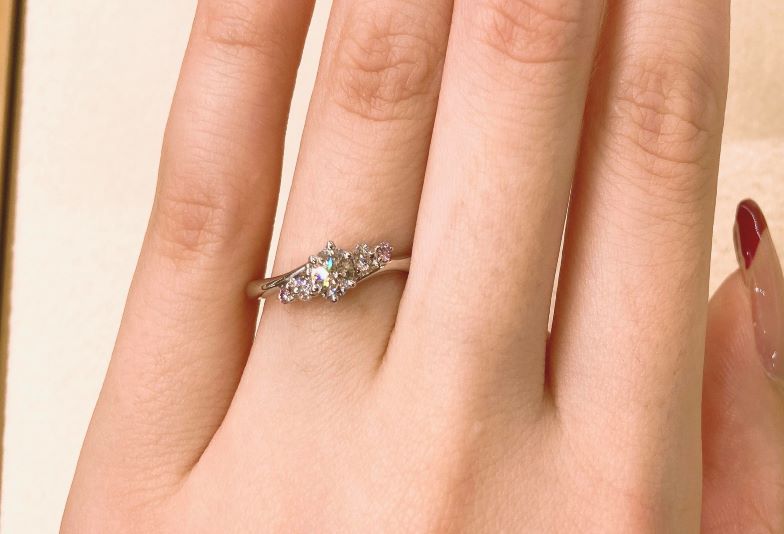 京都市】希少価値が高い！「ピンクダイヤモンド」人気婚約指輪・結婚 