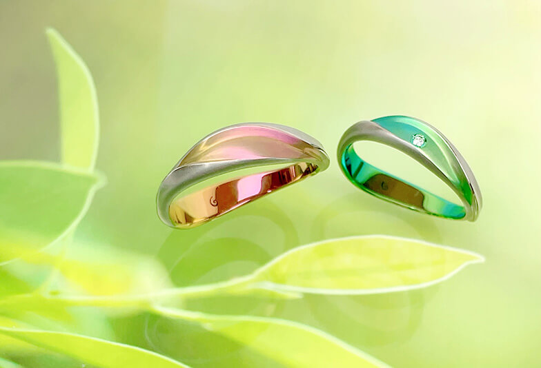 【静岡市】カラフルな結婚指輪！SORAの人気デザインTOP3をご紹介