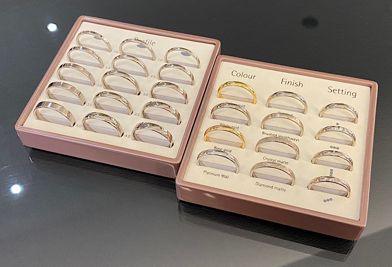 福井市でカスタム可能で人気の鍛造結婚指輪ブランドマイスター