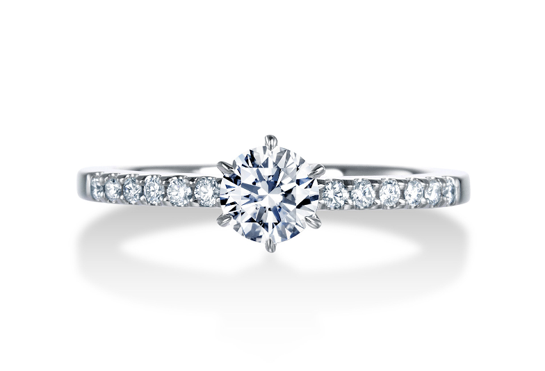ロイヤル・アッシャー・ダイヤモンドの婚約指輪、ERA688