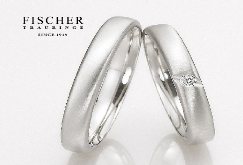 南大阪・堺市で人気な鍛造結婚指輪FISCHER