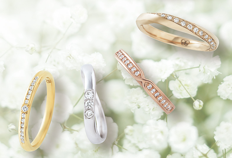 【静岡市】ゴールド素材が豊富！オクターヴの結婚指輪が選ばれる理由