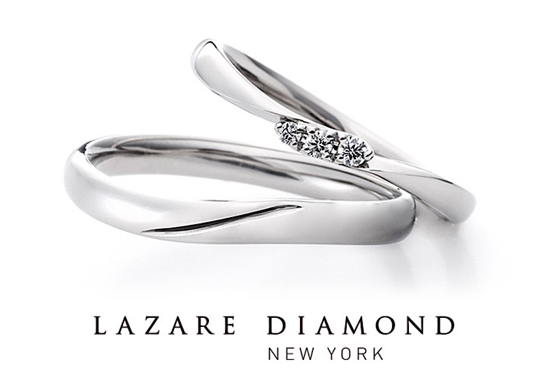 野々市市で人気のラザールダイヤモンドの結婚指輪