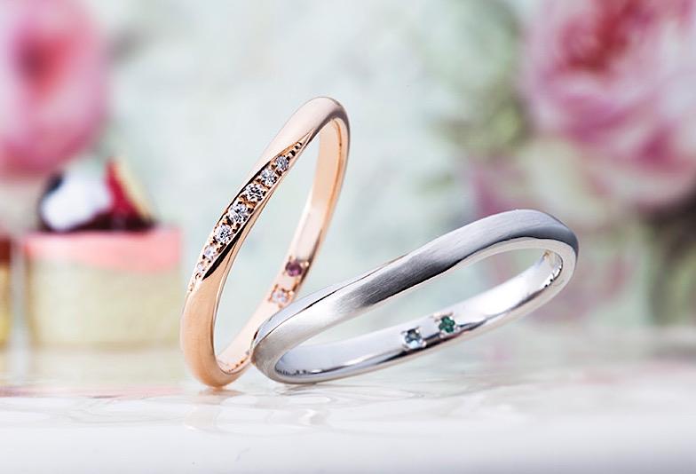 野々市で人気のコフレクルールの結婚指輪