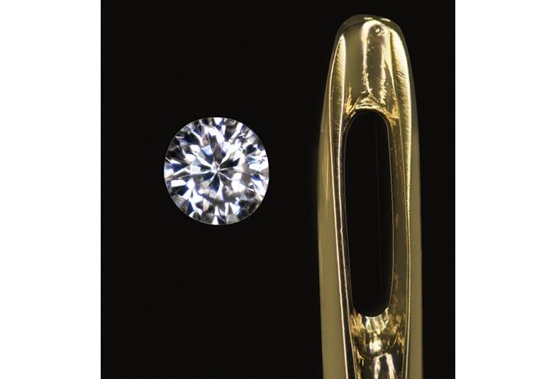 世界最小のフルカットダイヤモンド