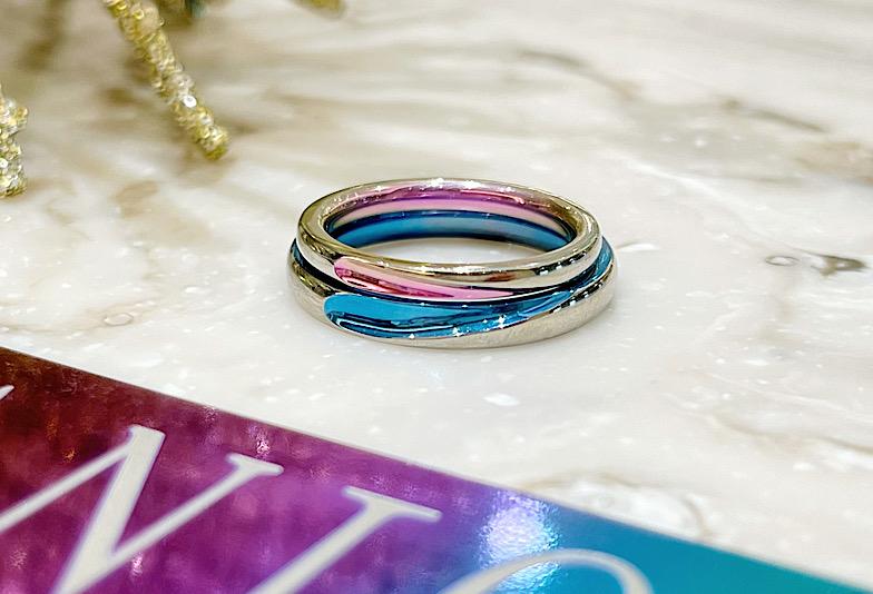 福井市でお洒落で安いと人気のチタン素材の結婚指輪チタニオ