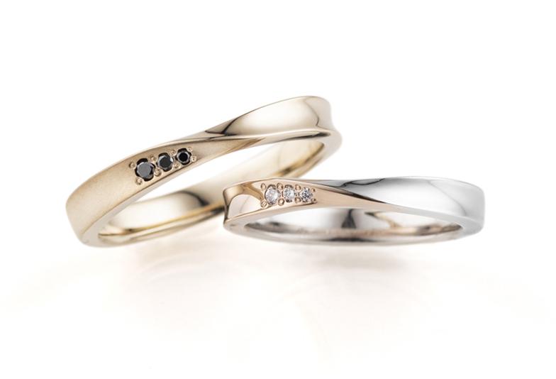 静岡男性も女性も！ブラックダイヤモンドを使用した結婚指輪デザイン特集