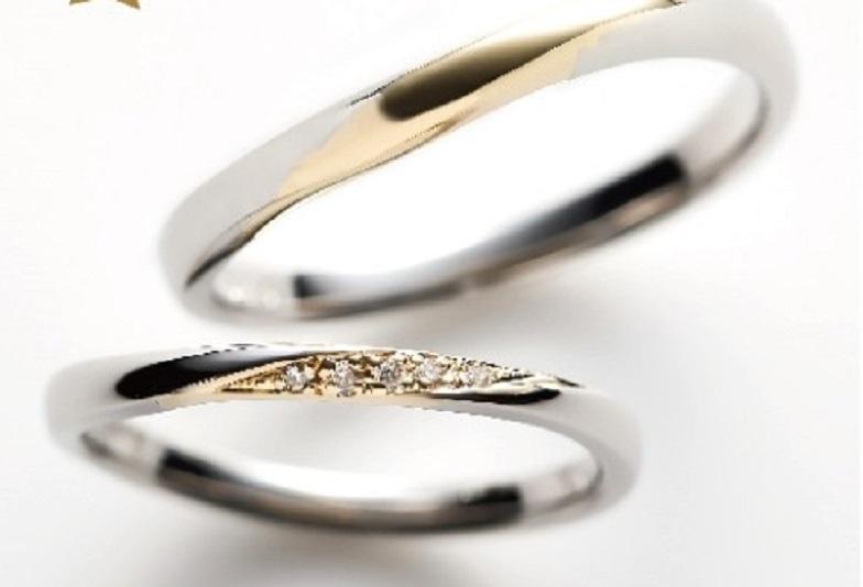ロゼット魔法結婚指輪