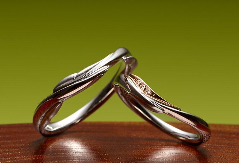 鋳造製法の結婚指輪