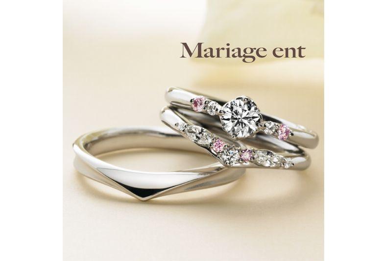 泉州でかわいい婚約指輪と結婚指輪