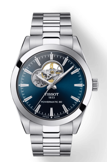 TISSOT(ティソ）ジェントルマン パワーマティック80 オープンハート T127.407.11.041.01