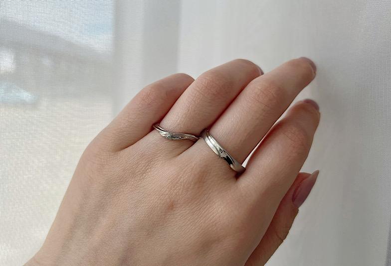 萬時の結婚指輪『月華』