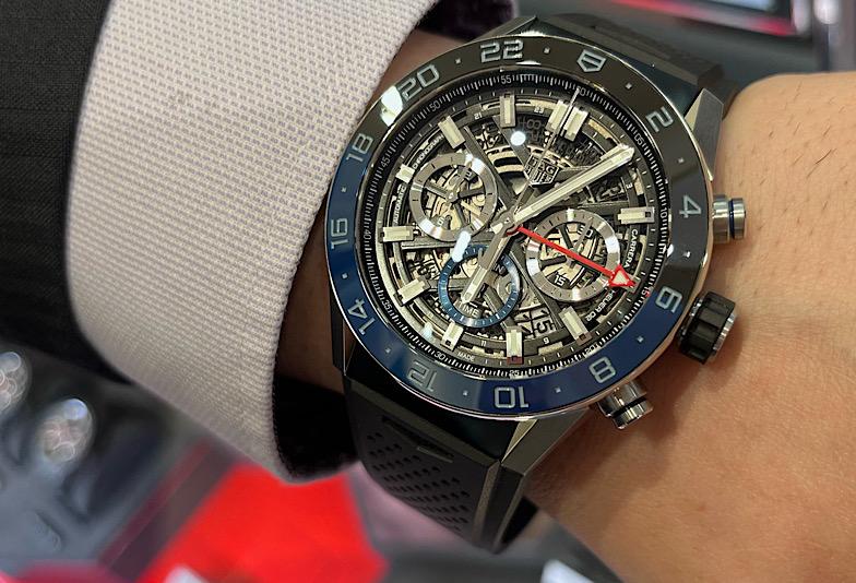 GMT機能の腕時計