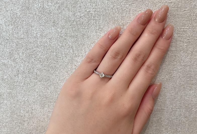 富山市で婚約指輪をお探しの方におすすめのロイヤルアッシャーのデザイン