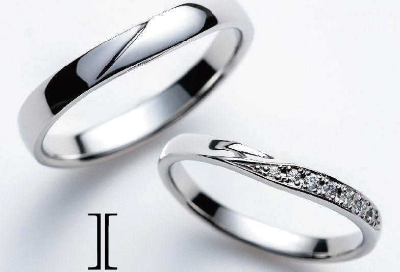 鍛造製法の結婚指輪アイデアルプリュフォールコンフィアンス