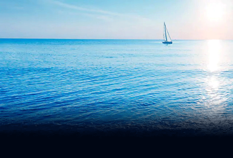 海をイメージした『ブルー』が特徴のオシアナス
