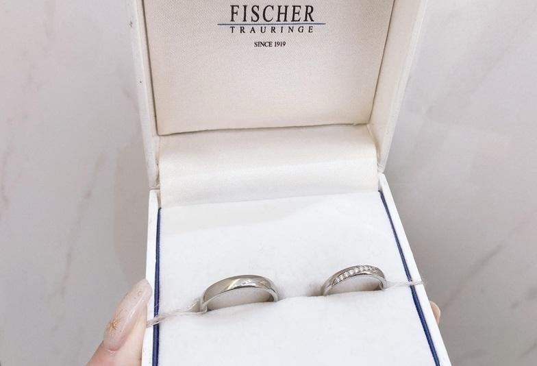 華奢な結婚指輪　FISCHERgarden京都