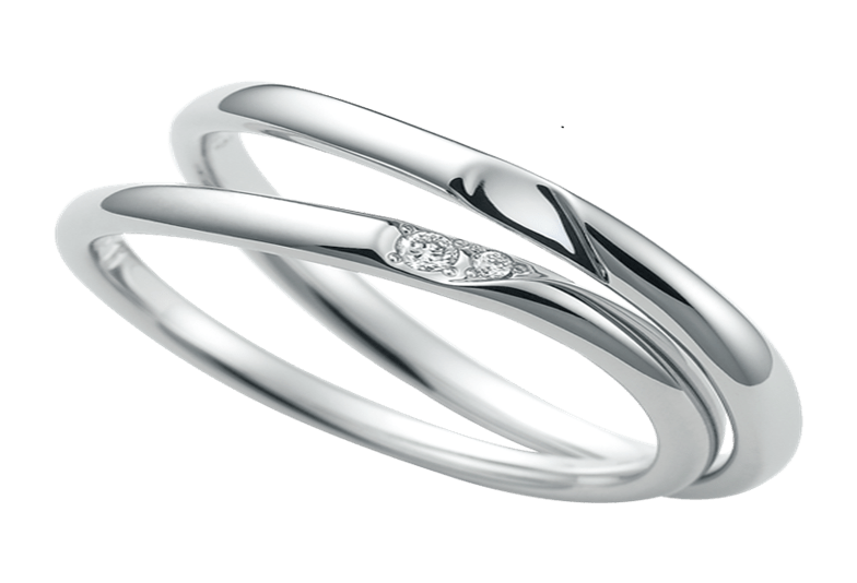【京都】ペアデザインの指輪お探しの方におすすめ！２つの指輪を合わせることで１つのモチーフが完成する結婚指輪のご紹介！