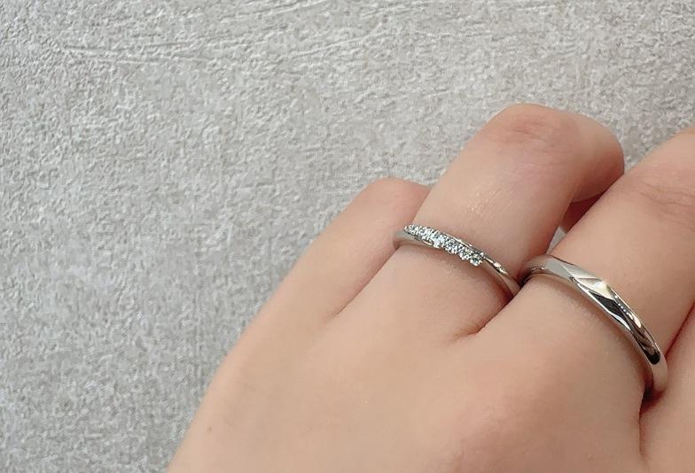 富山で人気のラザールダイアモンドの結婚指輪