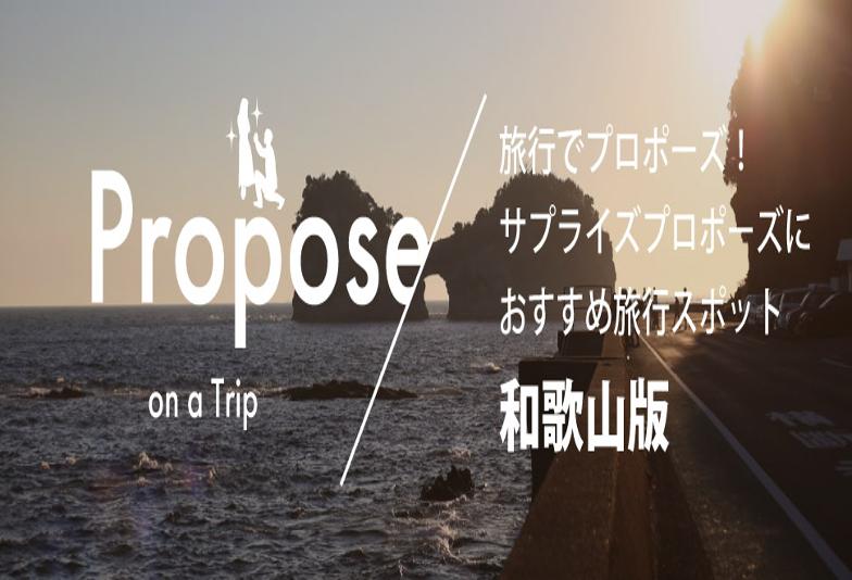 和歌山旅行でプロポーズを考えている方におすすめな和歌山のプロポーズスポットや即日お渡し可能なプロポーズリングのご紹介！