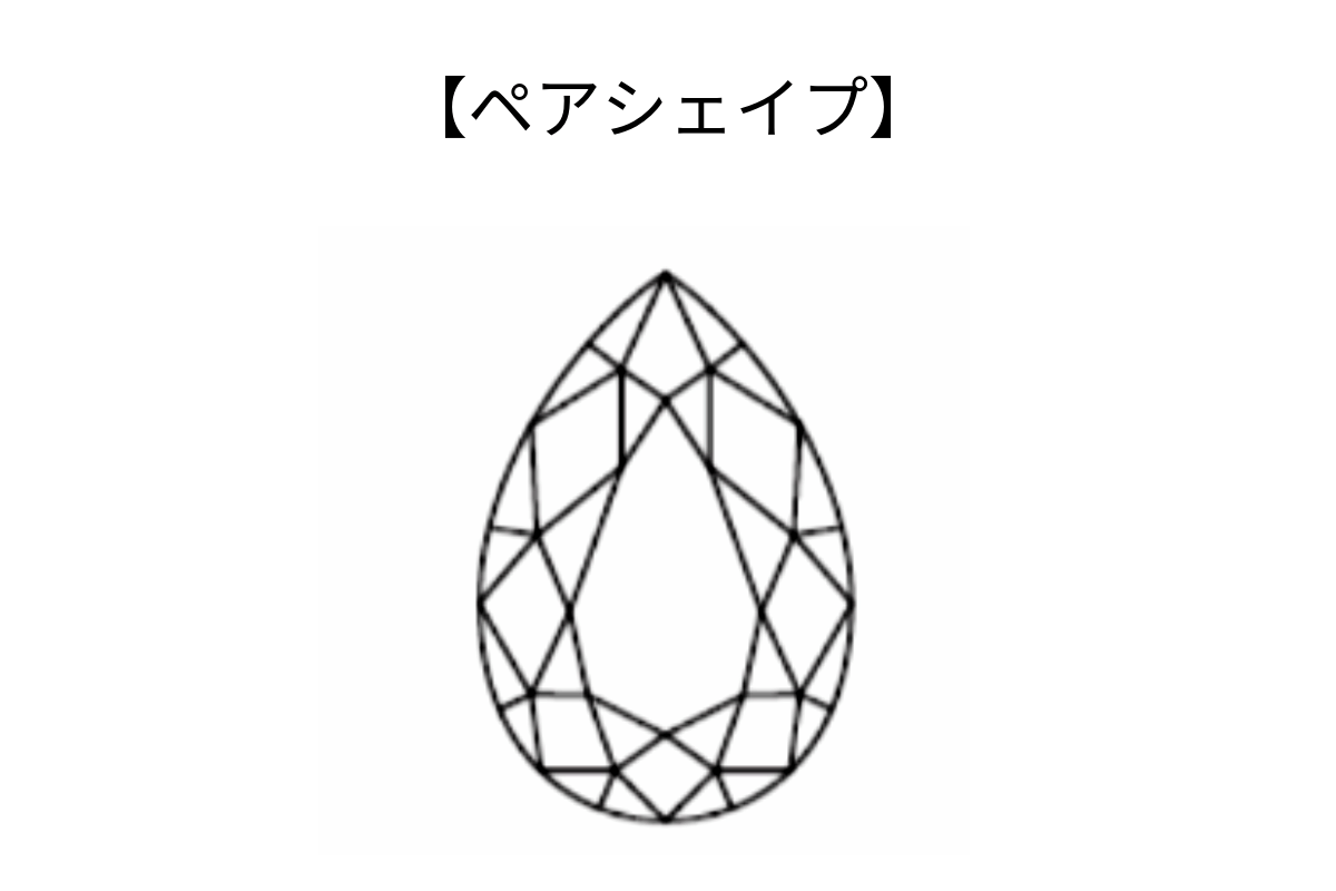ペアシェイプ
