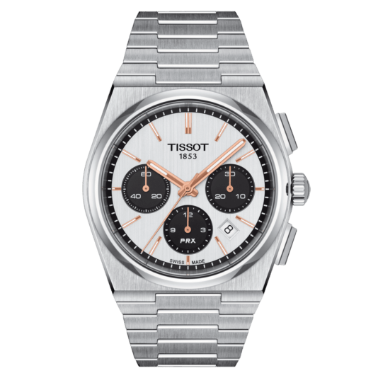 TISSOT(ティソ) PRX オートマティック クロノグラフ T137.427.11.011.00 オペラいわき鹿島SC店