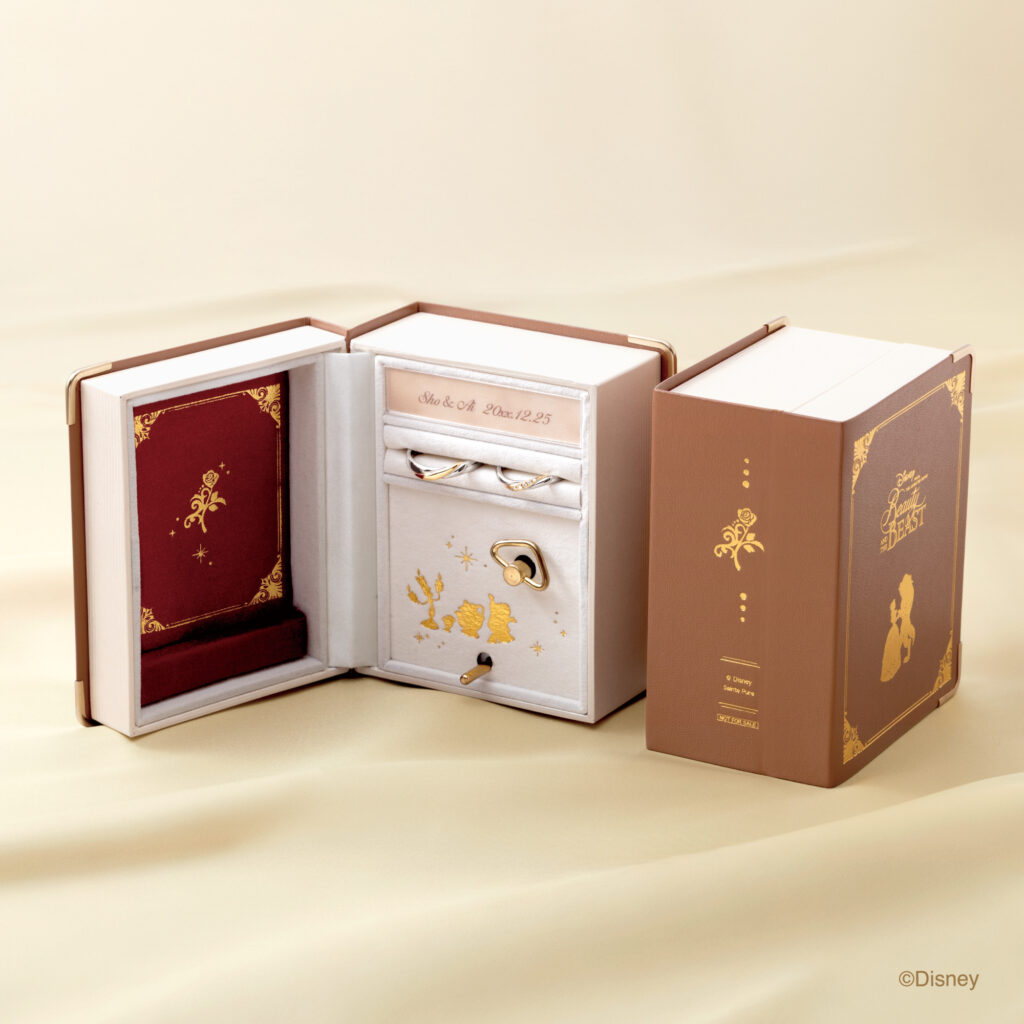 美女と野獣の購入特典 ブック型オルゴールボックス