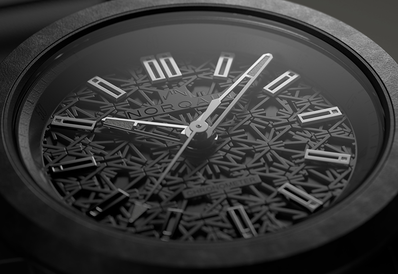 繊細な文字盤のワイルドワン。