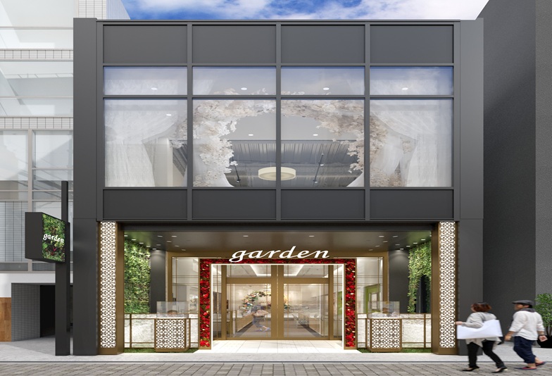 関西最大級のブライダルジュエリーショップgarden心斎橋