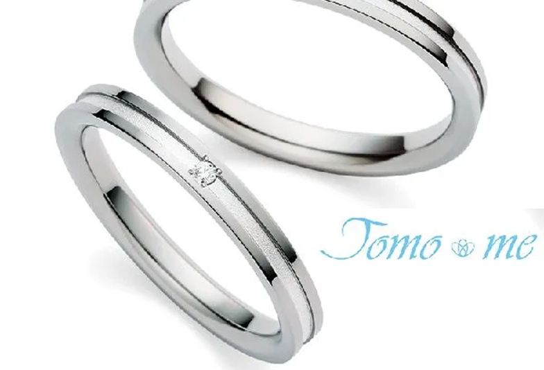 チタン製の結婚指輪トモミはれ
