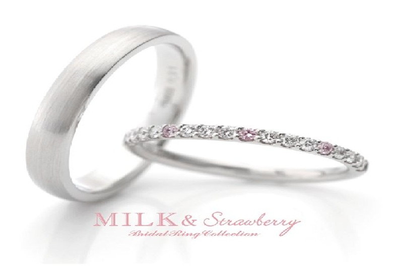 エタニティリング　ピンクダイヤ　心斎橋