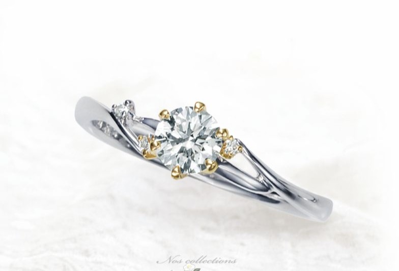 大阪・天王寺　LAPAGE　婚約指輪　ミモザ