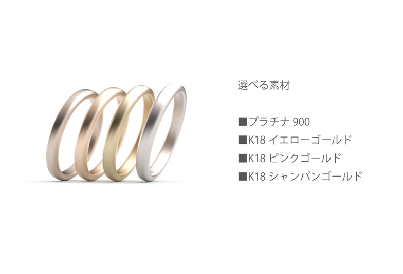 手作り結婚指輪(素材)