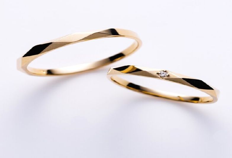 南大阪ゴールド10万円で揃う結婚指輪リュール