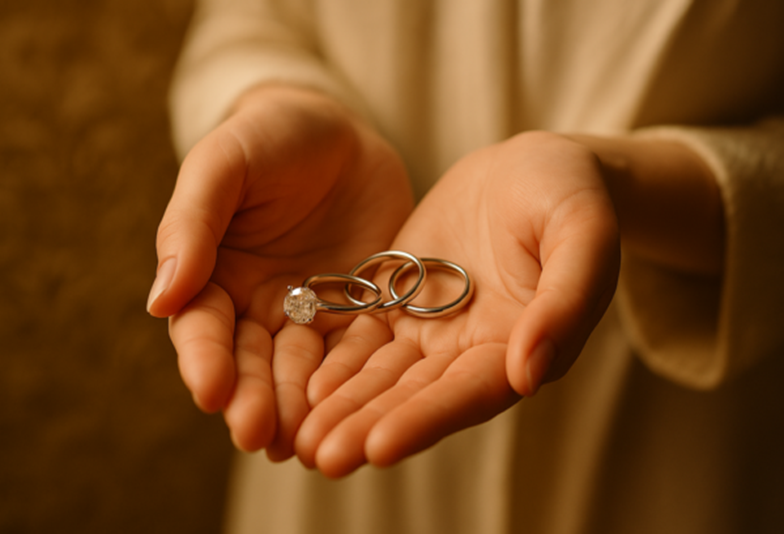 Step1：エンゲージリングをお持ちください