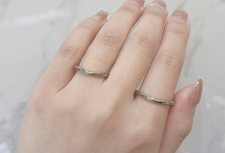 garden titanium 結婚指輪（マリッジリング）CK-1A-011/012　garden京都本店