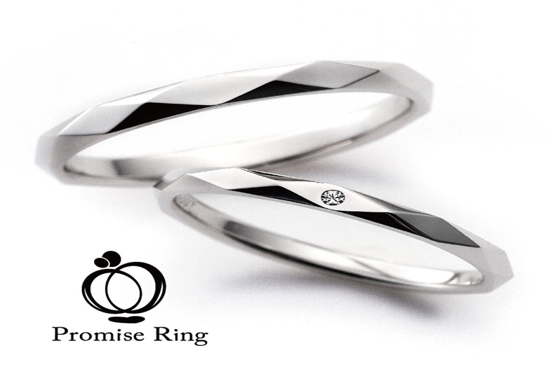 大阪・天王寺　結婚指輪　Promise Ring　スター