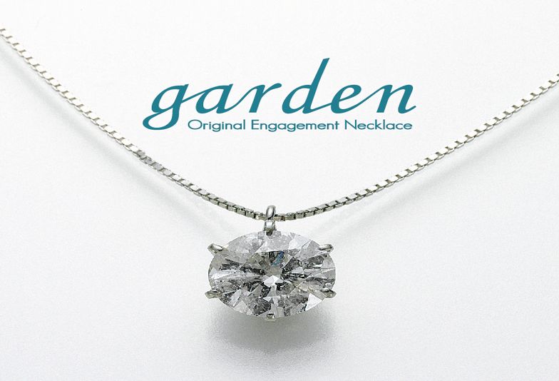 garden Engagement Necklace 婚約ネックレス