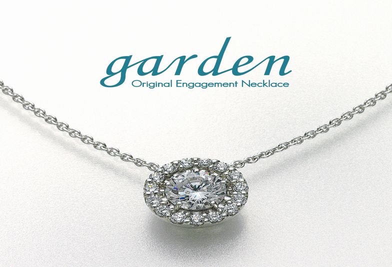 garden婚約ネックレス