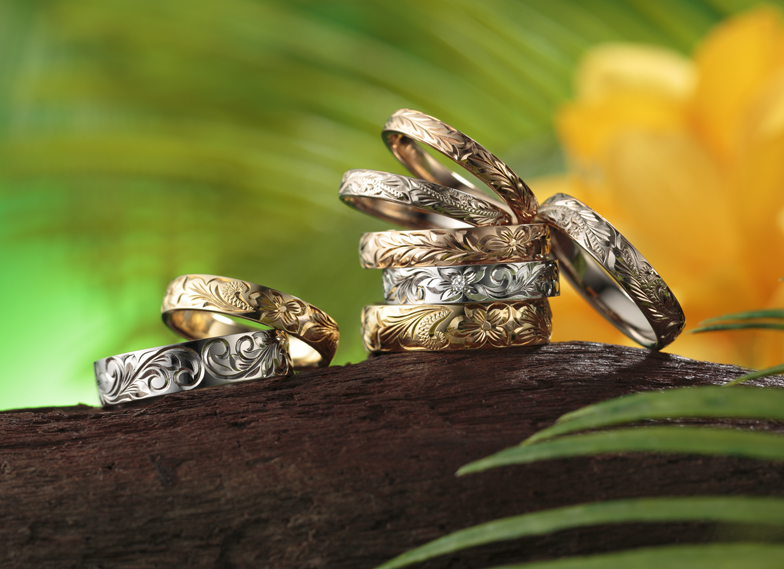 【浜松市】丈夫で滑らかな着け心地が人気の結婚指輪　鍛造づくりの高品質ハワイアンジュエリー　セミオーダーのマリッジブランド　IMMORTAL　イモータル　
