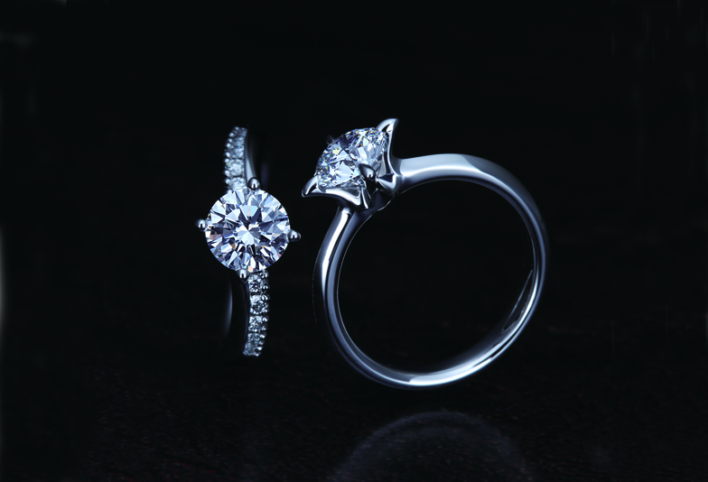 【浜松・浜松市】ダイヤモンド　１カラット以上の婚約指輪が人気の理由とは？　永遠の愛・絆を意味するダイヤモンドを婚約記念品に