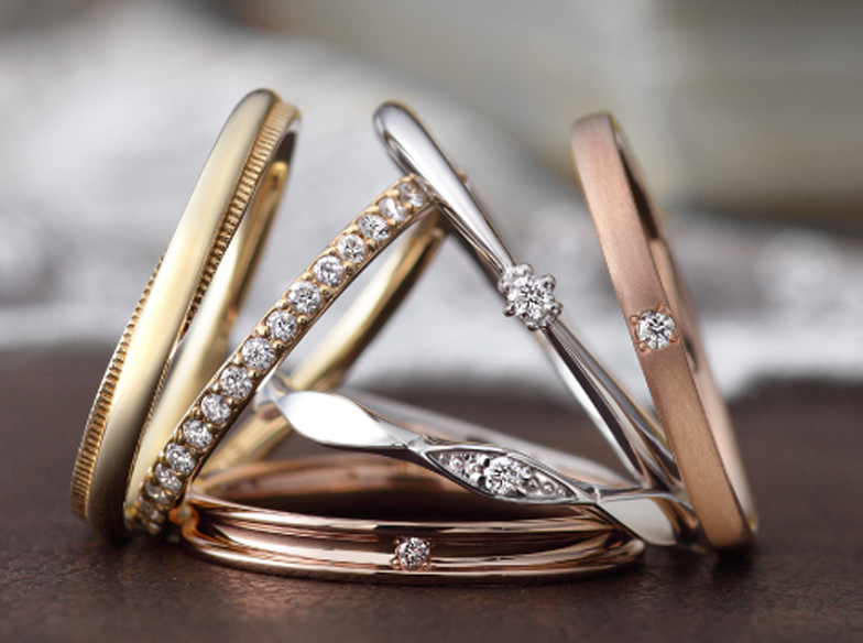 静岡市でペアリングも結婚指輪もお任せ♪豊富な素材と幅広い価格帯が魅力的なブランド♪【静岡市・藤枝市・島田市・浜松市】