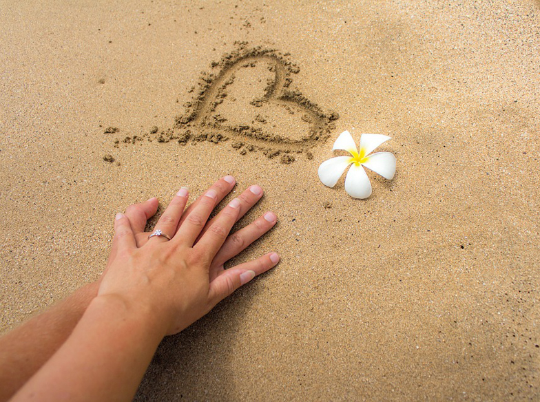 静岡市の結婚指輪はハワイアンジュエリーで決まり！‘‘private baech　プライベートビーチ‘‘